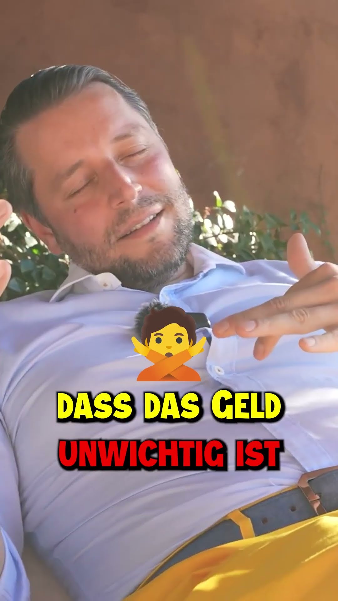 GELD MACHT NICHT GLÜCKLICH! ?